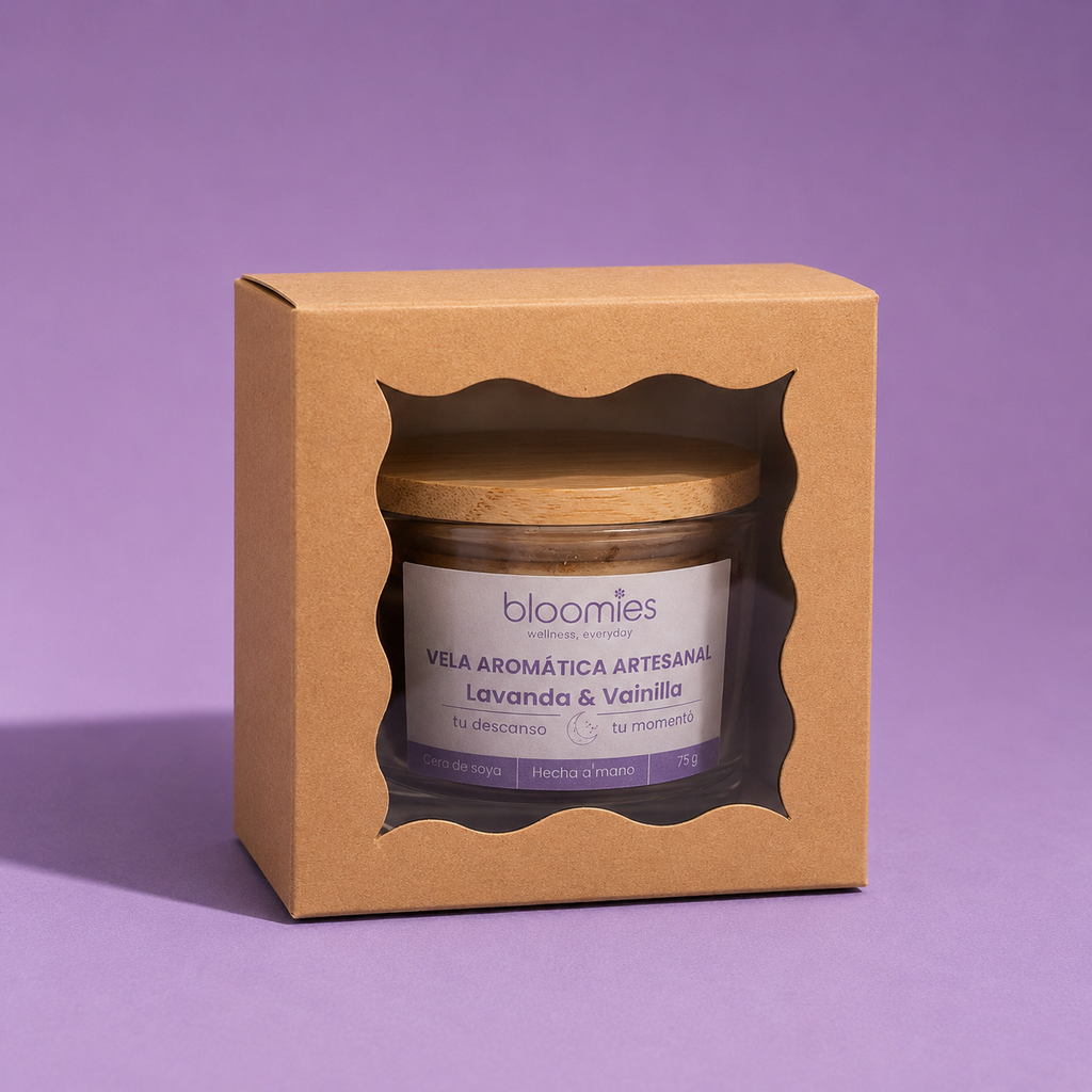 Bloomies Moon Candle